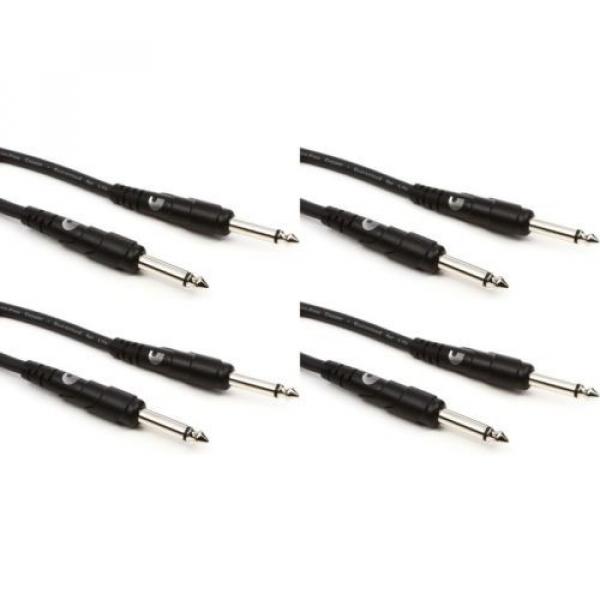Planet Waves PW-CGTP-03 Classic Series Patch Cable - 3&#039;... (4-pack) Value Bundle #1 image