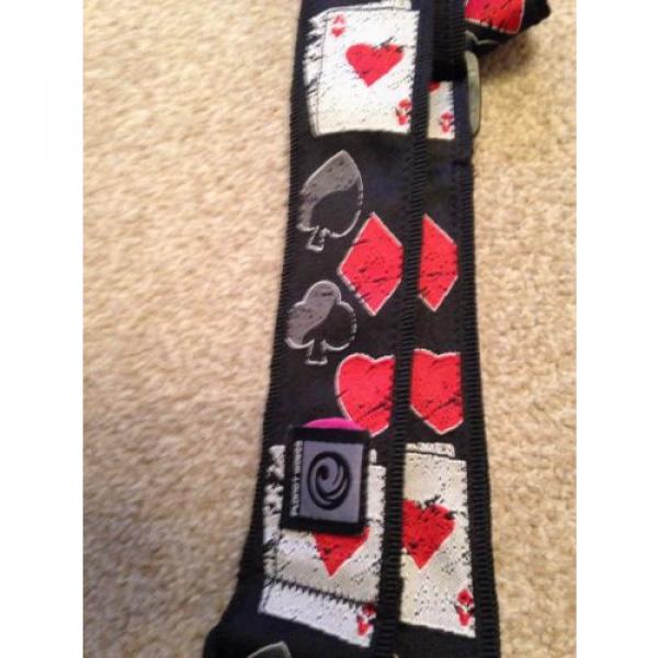 PLANET WAVES PLAYING CARDS GUITAR STRAP #2 image