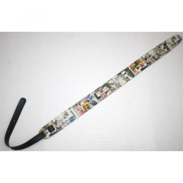 The Beatles Iconic Anthology Artwork By Planet Waves Guitar Strap #4 image