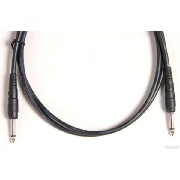 Planet Waves 5&#039; Foot Straight Black Classic Instrument Pedal Patch Cable NEW #2 image