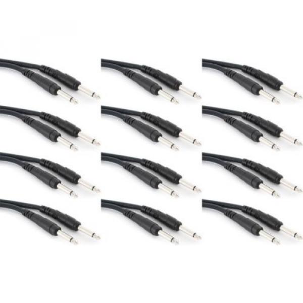 Planet Waves PW-CGTP-01 Classic Series Patch Cable - 1&#039;... (12-pack) Value Bundl #1 image