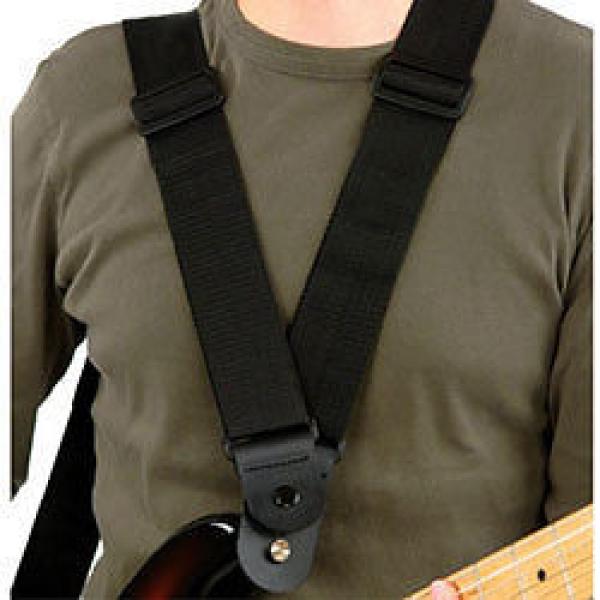 PLANET WAVES DARE DOUBLE GUITAR STRAP FOR BAD BACKS! #1 image