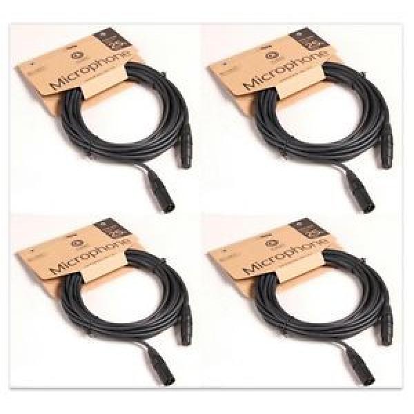 Planet Waves Classic Microphone Lead/Cable. (4 sets) Size: 25ft (7.62) #1 image