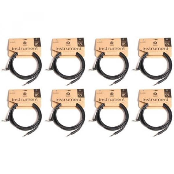Planet Waves 10&#039; Classic Series Instrument Cable - w/Ri... (8-pack) Value Bundle #1 image