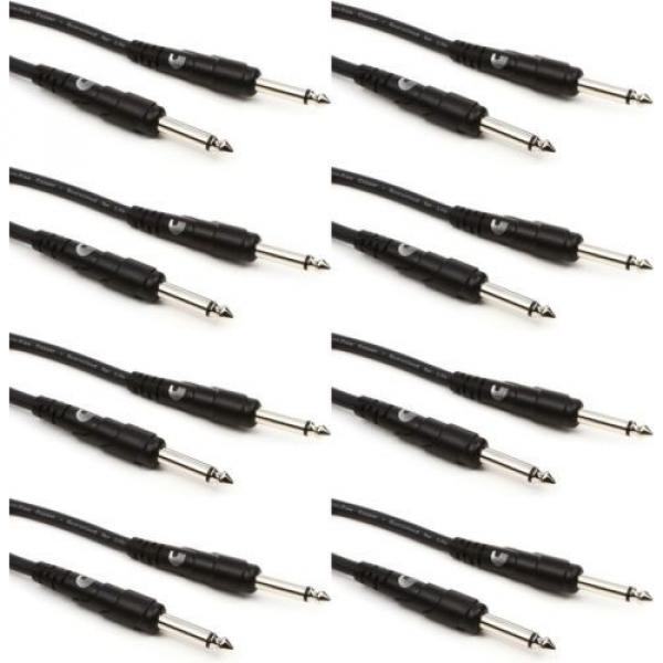 Planet Waves PW-CGTP-03 Classic Series Patch Cable - 3&#039;... (8-pack) Value Bundle #1 image