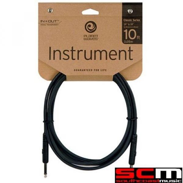 DADDARIO PLANET WAVES CLASSIC GUITAR CABLE 10 PW-CGT-10 10ft LEAD BRAND NEW #1 image