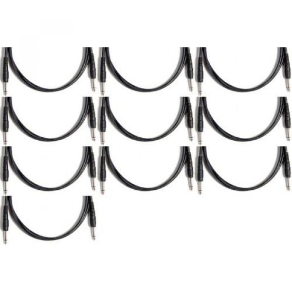 Planet Waves 5&#039; Classic Series Instrument Cable (10-pack) Value Bundle #1 image
