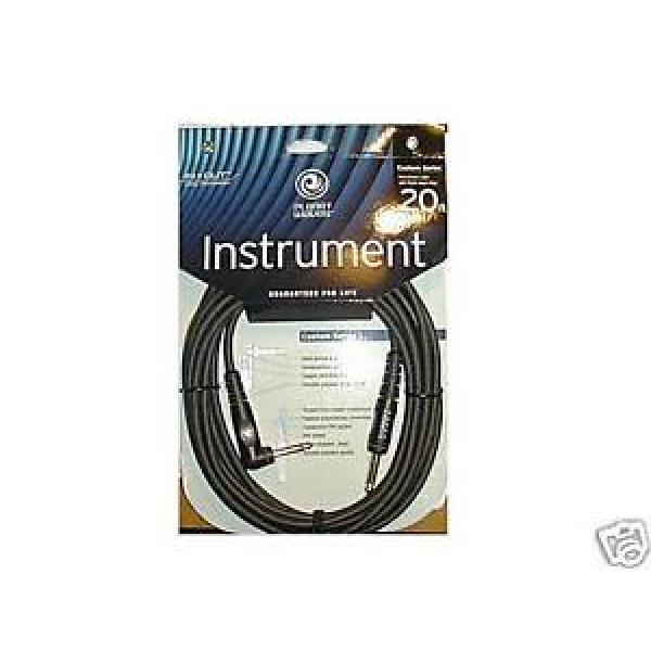 Planet Waves Custom Series 20 ft Right Angle Cable, PW-GRA-20 #1 image