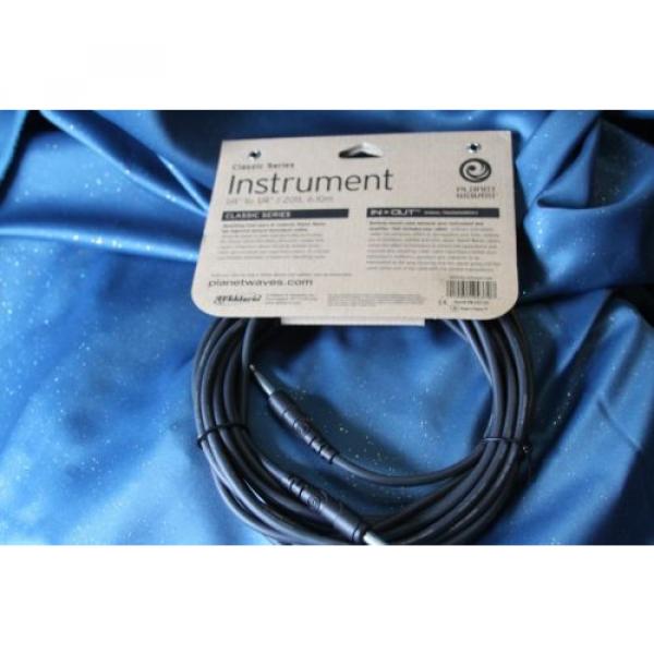 Plaanet Waves 20 Ft. Classic Guitar Cable, PW-CGT-20 #1 image