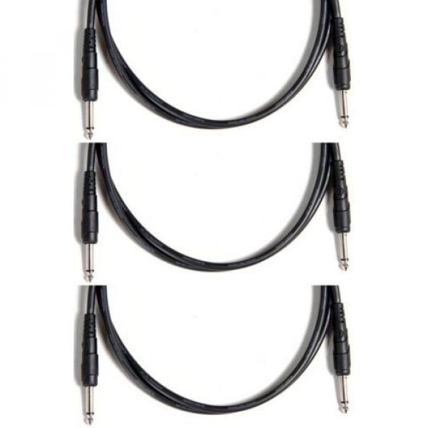 Planet Waves 5&#039; Classic Series Instrument Cable (3-pack) Value Bundle #1 image