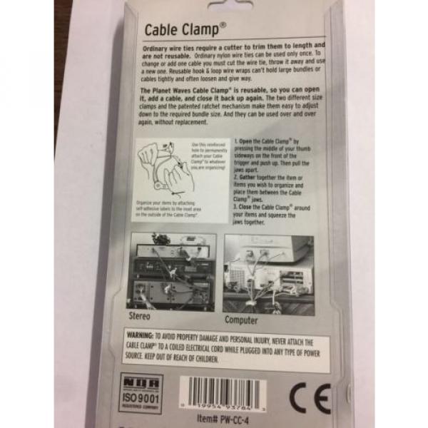 Planet Waves Cable Clamp set of 4 #2 image