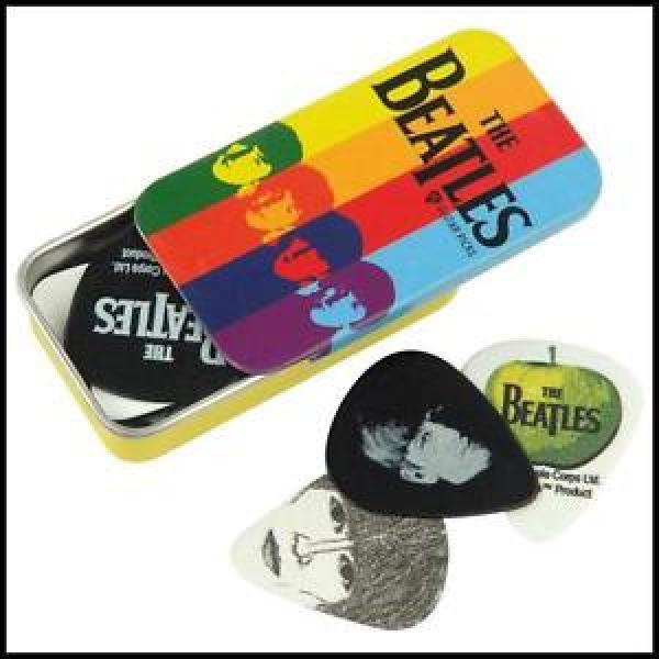 Planet Waves Beatles Signature Guitar Picks  in Tin Stripes 15 Plectrums / picks #1 image