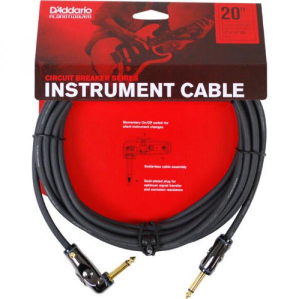 Planet Waves Circuit Breaker 20ft/6.10M Instrument Cable Guitar Lead  D&#039;Addario #2 image