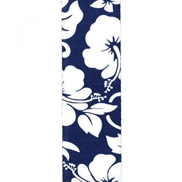 D&#039;Addario Planet Waves Hibiscus Guitar Strap - Blue New / #2 image