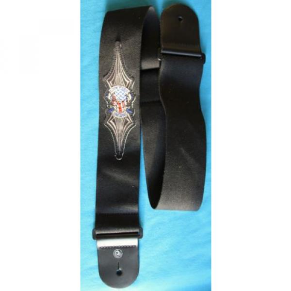 SALE!! Planet Waves Live Free Or Die Patch Guitar Strap, 2.5 Inches Wide, 64P01 #1 image