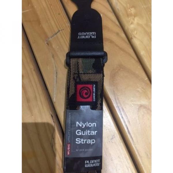 Planet Waves guitar strap 44mm CAMO *new* #3 image