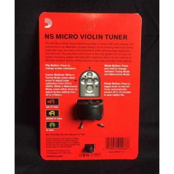 Planet Waves PW-CT-14 NS Micro Violin Tuner #2 image