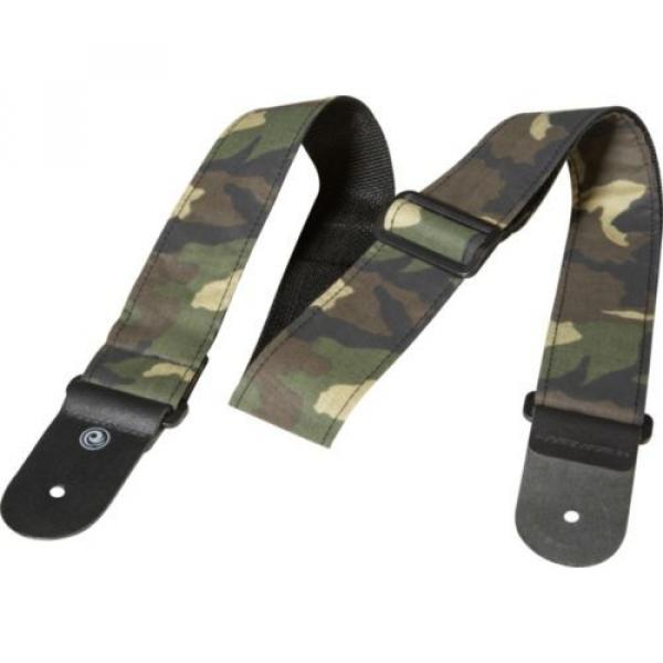 D&#039;Addario Planet Waves Woven Camouflage Guitar Strap Camouflage #1 image