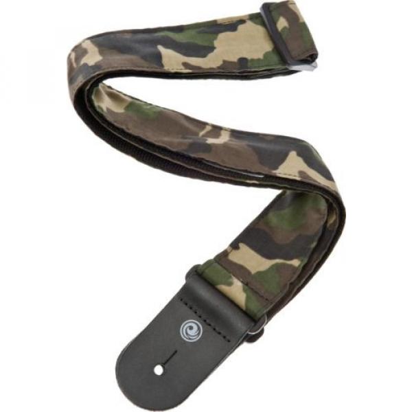 D&#039;Addario Planet Waves Woven Camouflage Guitar Strap Camouflage #2 image