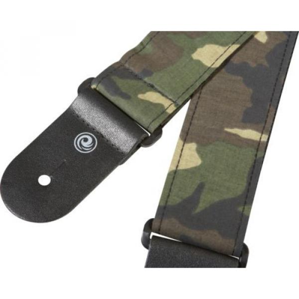 D&#039;Addario Planet Waves Woven Camouflage Guitar Strap Camouflage #4 image
