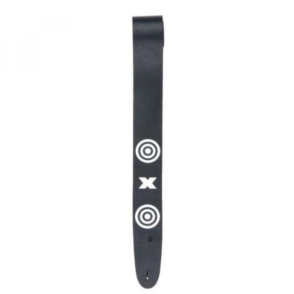 Planet Waves 25LSP00 2.5 Inch Leather Guitar Strap - Bullseye #2 image