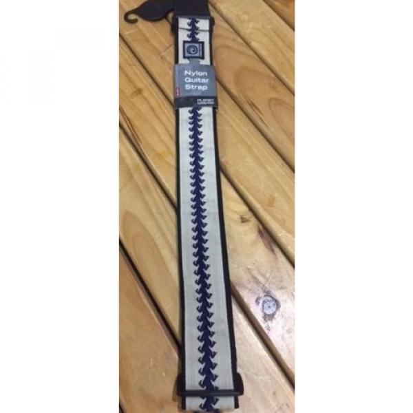 Planet Waves guitar strap 50mm WOVEN STRIPE *new* #1 image