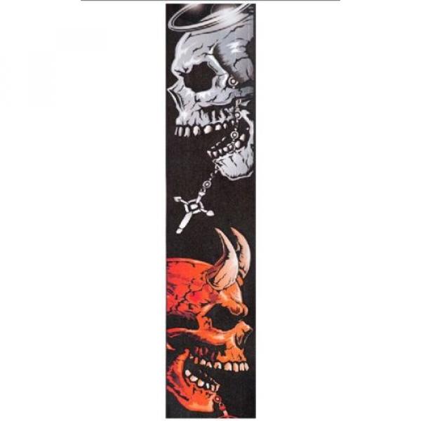 Planet Waves Lethal Threat Saint And Sinner Leather Guitar Strap 25LLT05 #2 image
