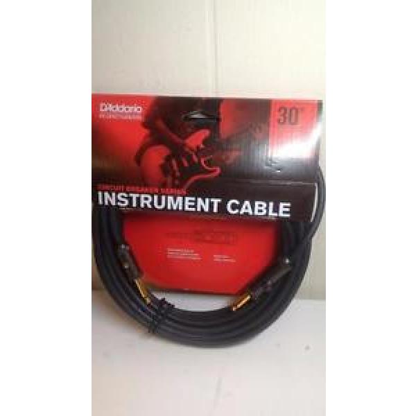 D&#039;Addario Planet Waves American Stage Kill Switch Instrument Cable 30 Feet #1 image