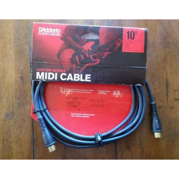 D&#039;Addario Planet Waves MIDI Cable  10 ft. #1 image