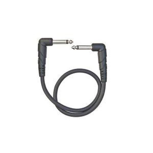 Planet Waves Classic Series Patch Cable, Right-Angle Plugs, 1&#039;  #PW-CGTPRA-01 #1 image
