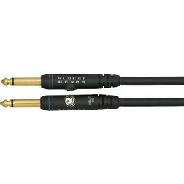D&#039;Addario Planet Waves Custom Series 1/4&#034; Patch Cable 1 ft. #1 image