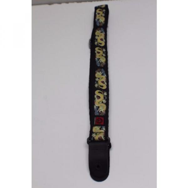 Planet Waves - D&#039;Addario Guitar Strap  Dragon  Woven Pre-Owned FREE SHIPPING #1 image